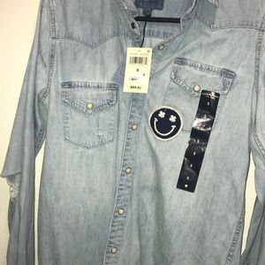 Lucky Brand Jean Shirt Size Small